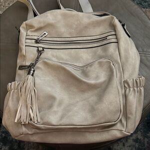Chic Gray Backpack